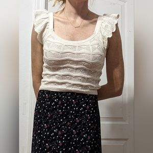 Crochet, Jessica Simpson, size S tank top